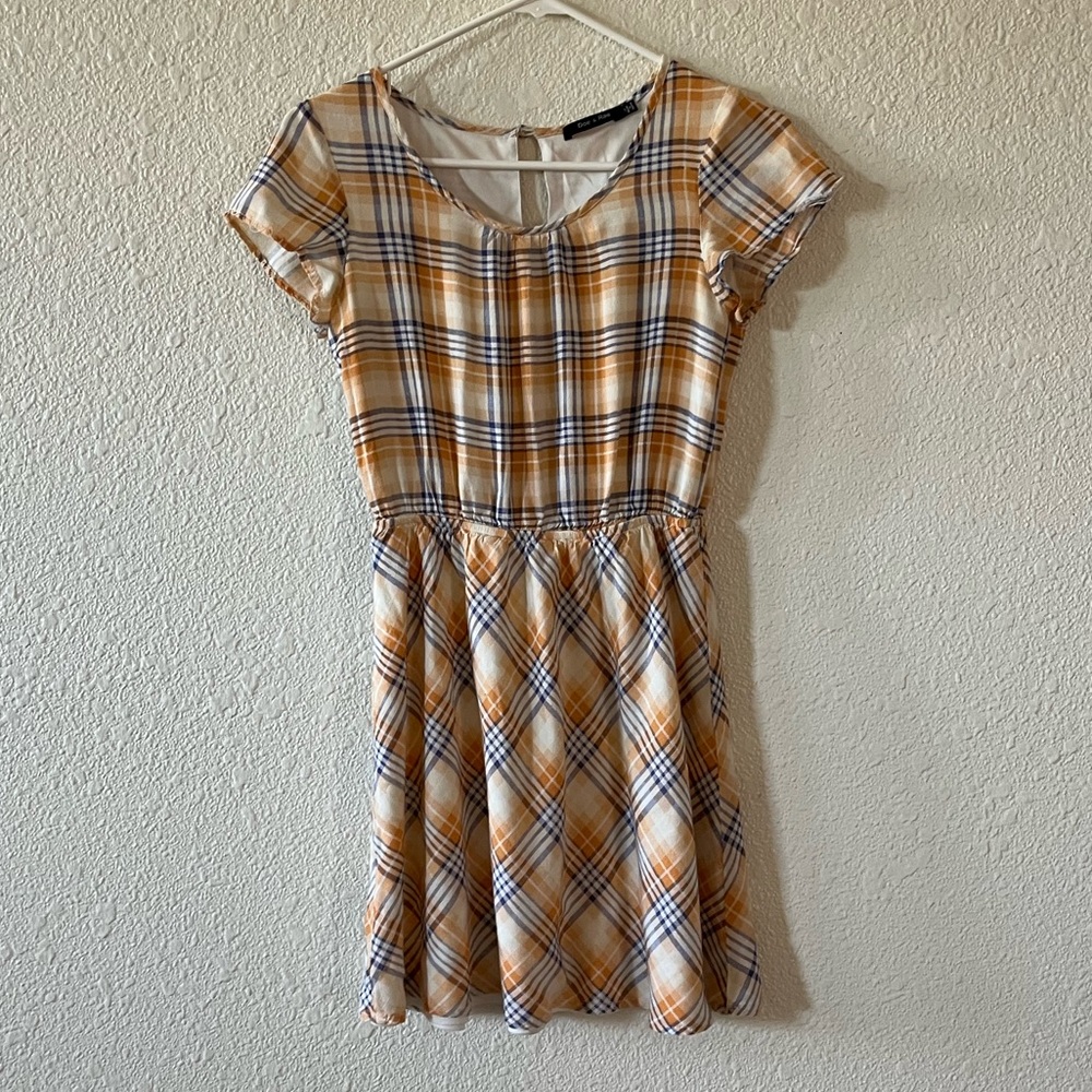Die & Rae Plaid Dress
